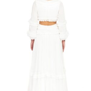 Robe Cut Out à manches longues (3)