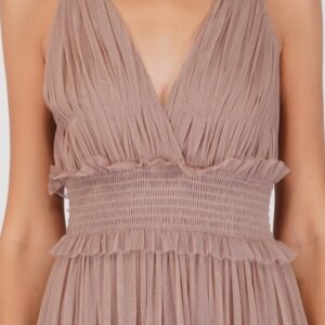 Robe longue Luna - Mink (3)