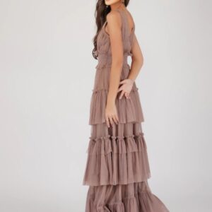 Robe longue Luna - Mink (4)